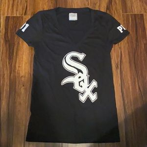 Victoria Secret Pink White Sox Tee
